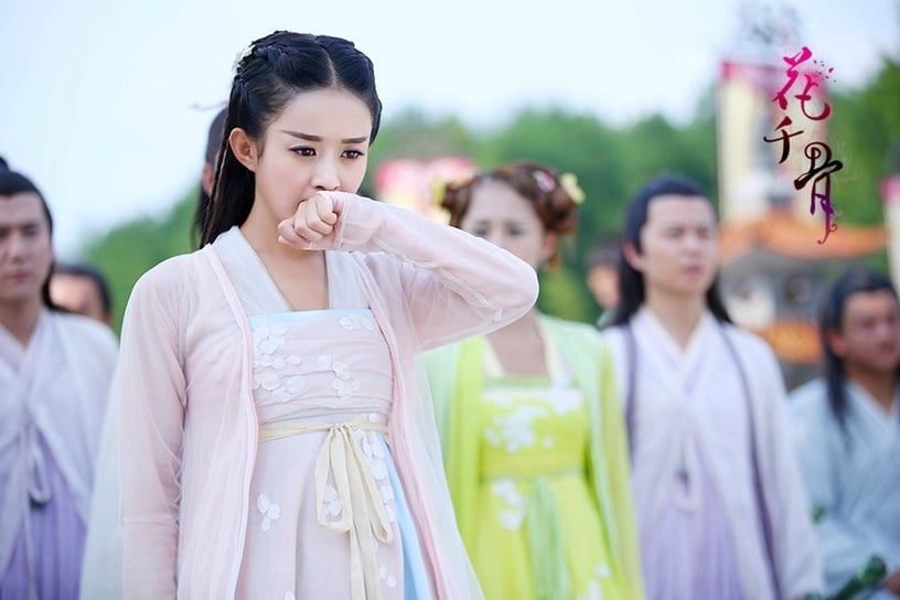 爆款「大女主古裝劇」網播量TOP 4:趙麗穎《花千骨》網播量186.4億