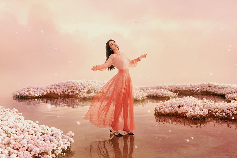女星紅毯造型生圖vs精修5:楊穎Angelababy