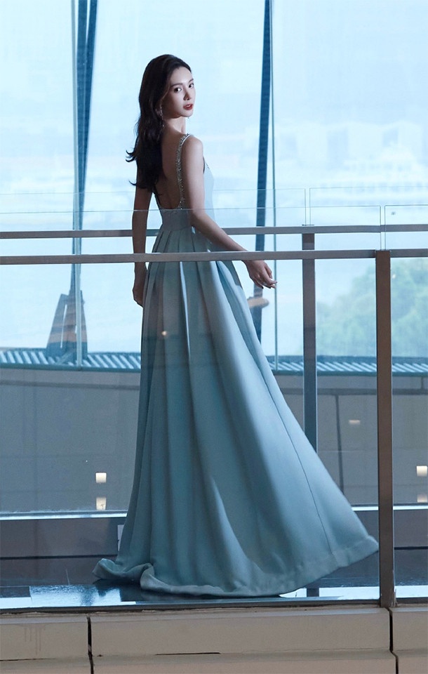 女星紅毯造型生圖vs精修9:金晨