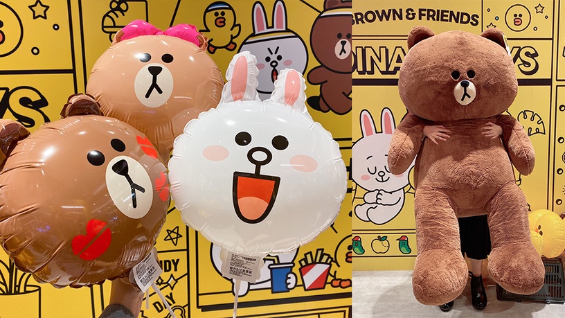 熊大麻將預購開跑!「PLAY LINE FRIENDS 台北店」新開幕,250公分巨大莎莉超欠拍