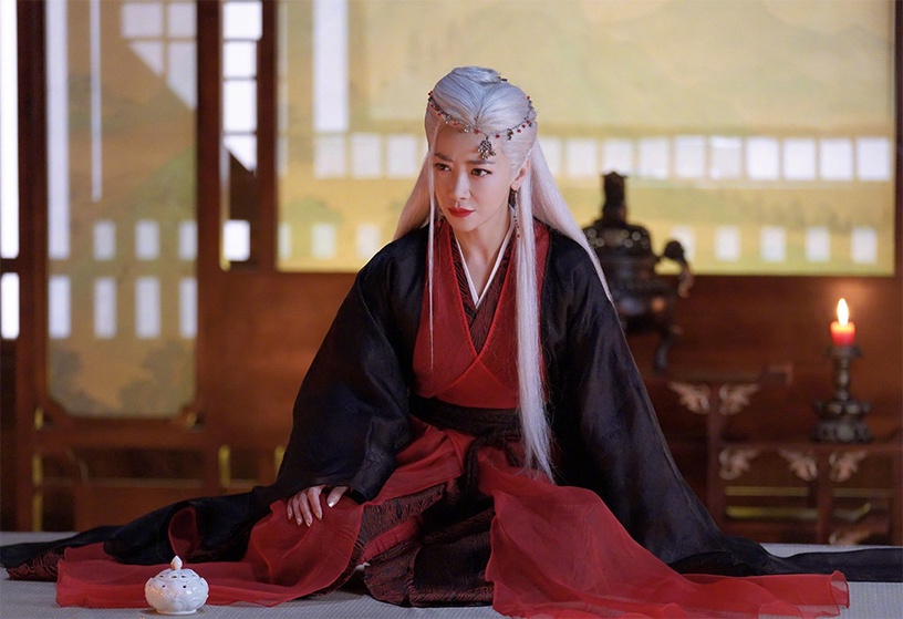 2021古裝劇「紅衣美人」2:陳紫函 飾演《山河令》喜喪鬼