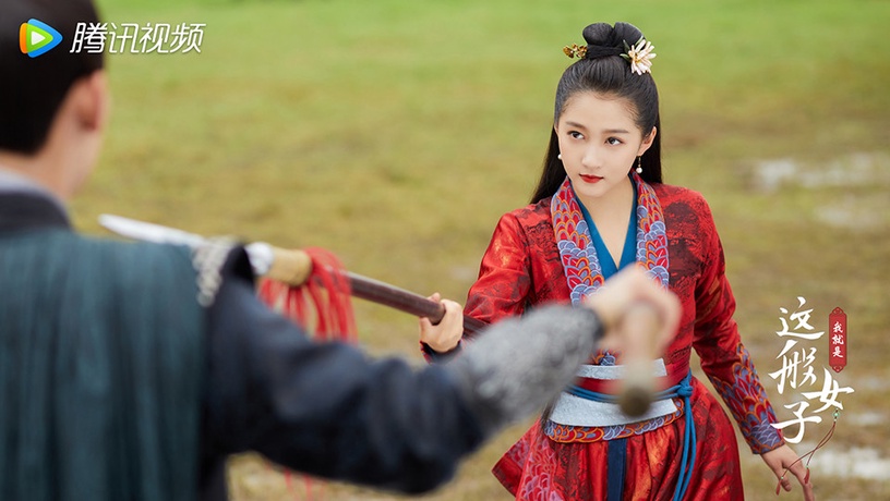 2021古裝劇「紅衣美人」7:關曉彤 飾演《我就是這般女子》班嫿