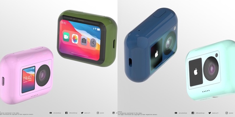 蘋果首款迷你相機「AirCam」亮相!超狂四大亮點:夢幻色添新成員、支援5K影片拍攝