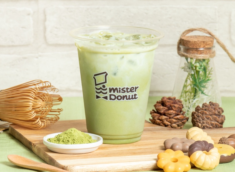 抹茶控搶吃!Mister DonutX辻利茶舗推8款抹茶系甜甜圈,三重抹茶「生抹茶波堤」必吃