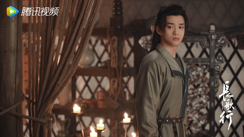 古裝劇《長歌行》古裝男神&女神7:易大千 飾演 穆金