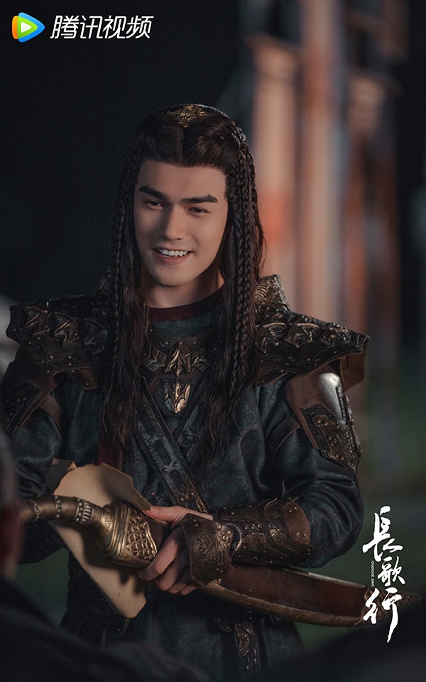古裝劇《長歌行》古裝男神&女神10:娃爾 飾演 阿史那杜爾