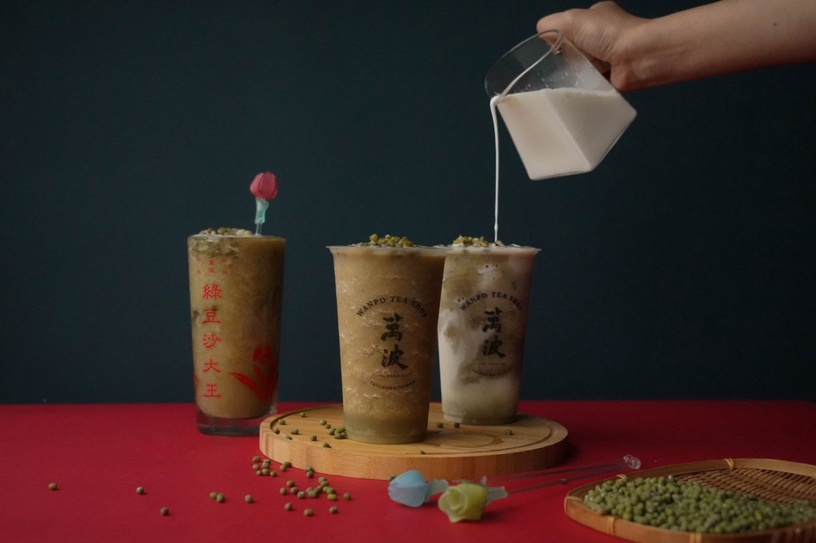 萬波推懷舊系新品綠豆湯系列,3款綠豆沙飲品開賣!