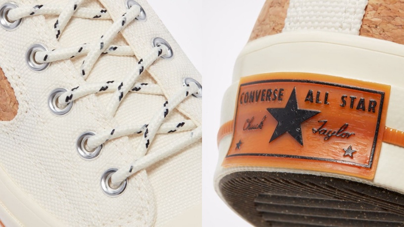CONVERSE「夏日軟木塞系列」登場!「軟木塞x白色帆布」超夏天,海邊清爽穿搭就靠他