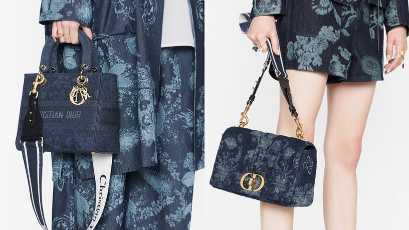 2021「丹寧藍」精品包推薦！Gucci、Dior、LV換上牛仔新衣，視覺降溫又百搭