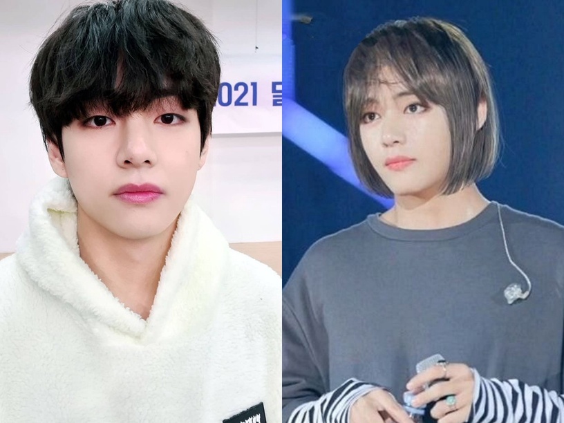 女裝太美男星TOP4:防彈少年團 V