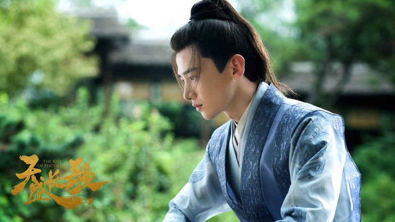 古裝劇「高馬尾」造型5:白敬亭 飾演《天盛長歌》顧南衣