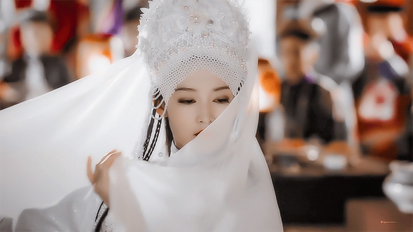 古裝劇一眼萬年的「面紗美人」6:李沁 飾演《如懿傳》寒香見