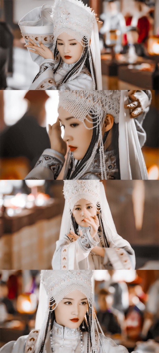 古裝劇一眼萬年的「面紗美人」6:李沁 飾演《如懿傳》寒香見