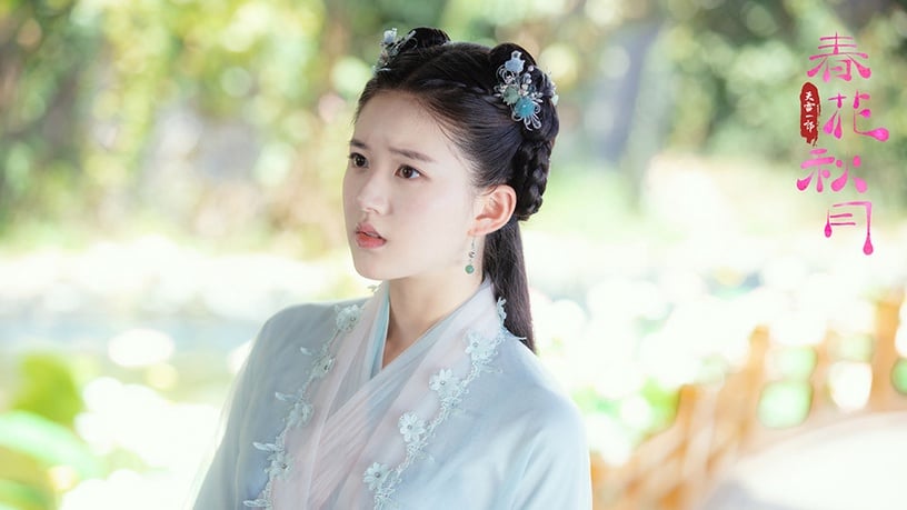 趙露思古裝造型6:趙露思 飾演《天雷一部之春花秋月》春花