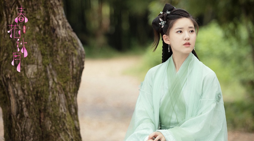 趙露思古裝造型6:趙露思 飾演《天雷一部之春花秋月》春花