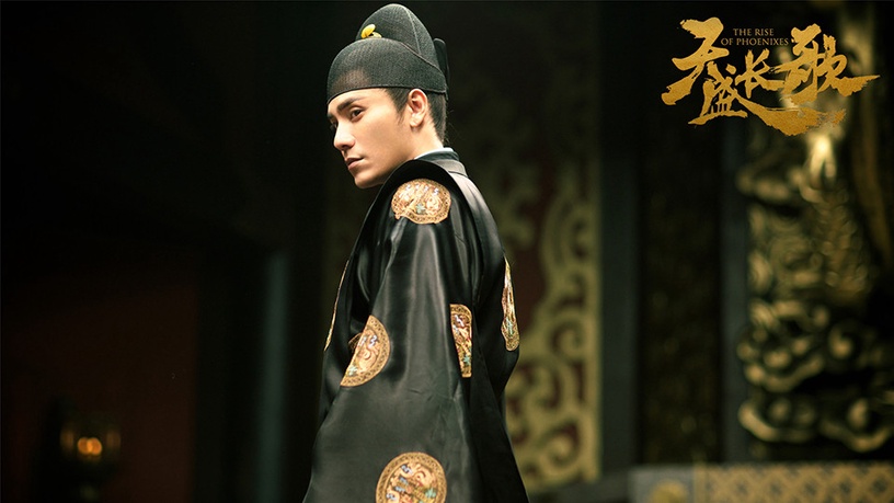 古裝劇男星「同款唐朝造型」6:陳坤 飾演《天盛長歌》寧弈