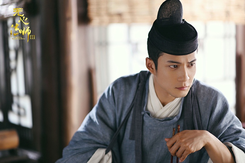 古裝劇男星「同款唐朝造型」7:韓東君 飾演《無心法師3》無心