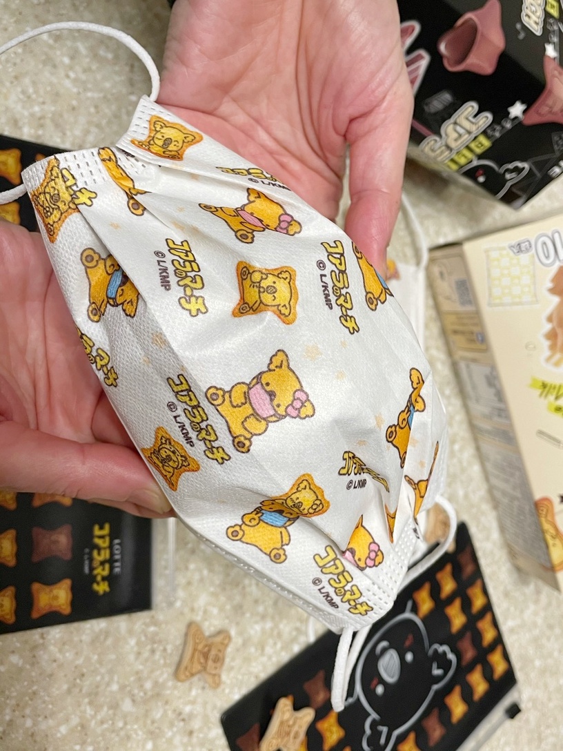 樂天小熊餅乾口罩免費送!