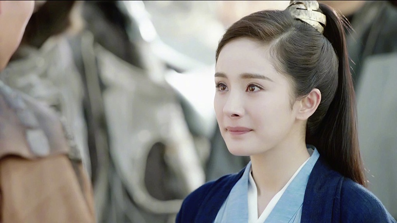 女星「古裝高馬尾」造型4:楊冪 飾演《扶搖》扶搖