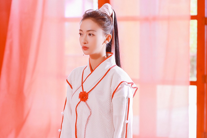 女星「古裝高馬尾」造型6:吳謹言 飾演《倚天屠龍記》趙敏