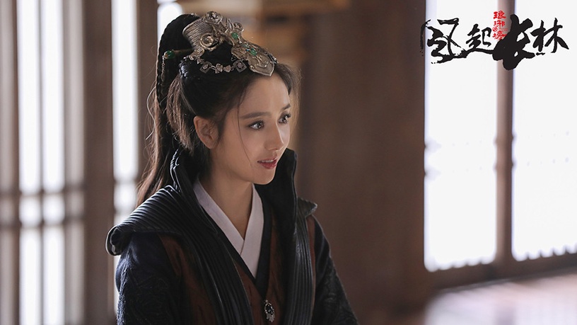 女星「古裝高馬尾」造型8:佟麗婭 飾演《琅琊榜之風起長林》蒙淺雪