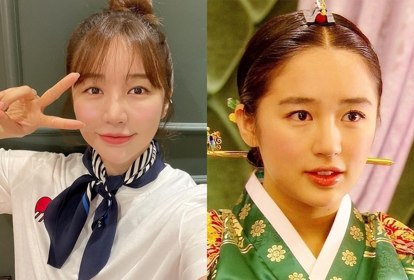 童年韓劇女神新舊照對比8:尹恩惠