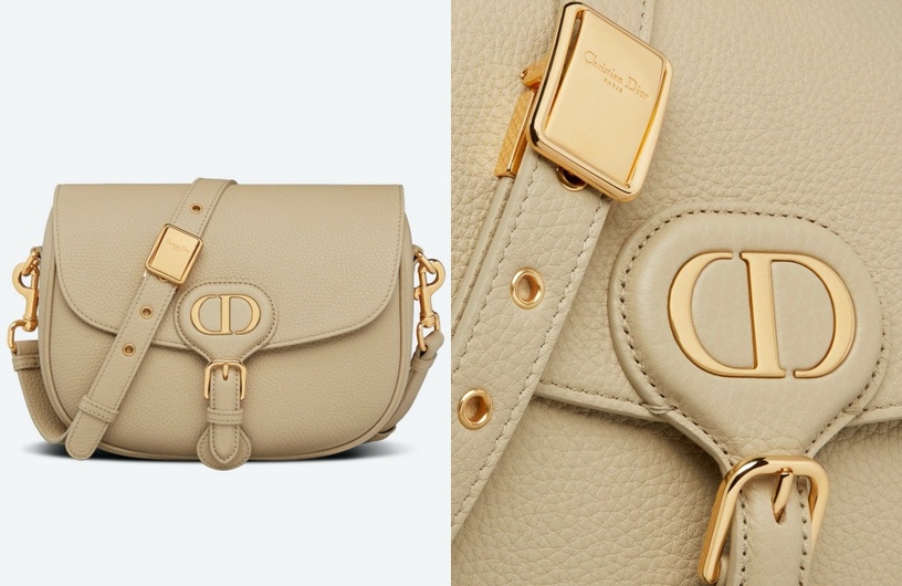 2021奶茶色精品包推薦:DIOR BOBBY手袋,NT115,000(中碼)