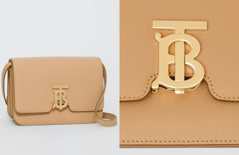 2021奶茶色精品包推薦:BURBERRY TB Bag,NT79,000(小型)