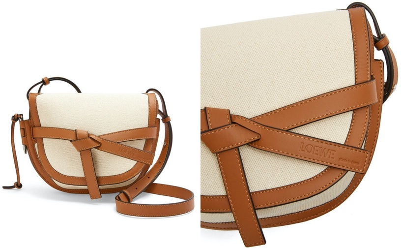 2021奶茶色精品包推薦:LOEWE Gate Bag,NT68.000(小號)