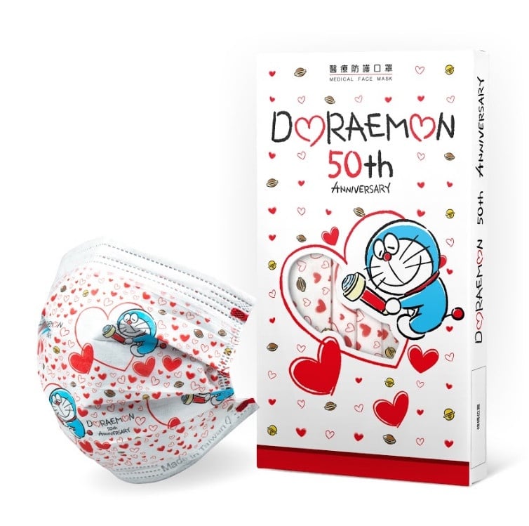 哆啦A夢50週年推3款紀念款口罩!