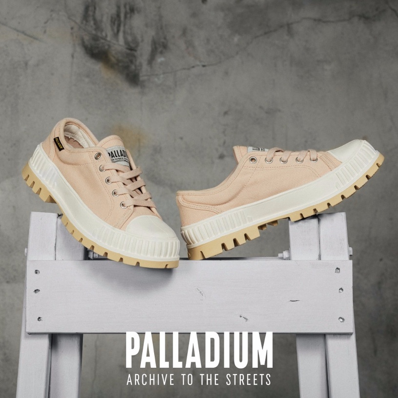 PALLADIUM巧克力鞋「奶茶色系」甜美登場!復古厚底 x 療癒配色,甜點系女孩必入手