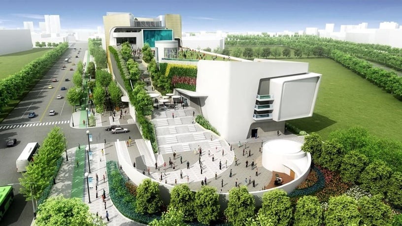 台中「中臺灣電影中心」2023開幕!超吸睛LED曲線螢幕牆、露天電影廣場,影視迷必朝聖
