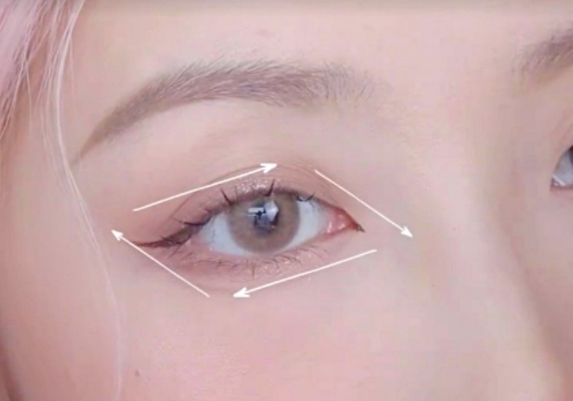 新手必學四邊形眼影、三角形眼影畫法!詳解眼型差異,消腫泡、調整眼型眼影技巧