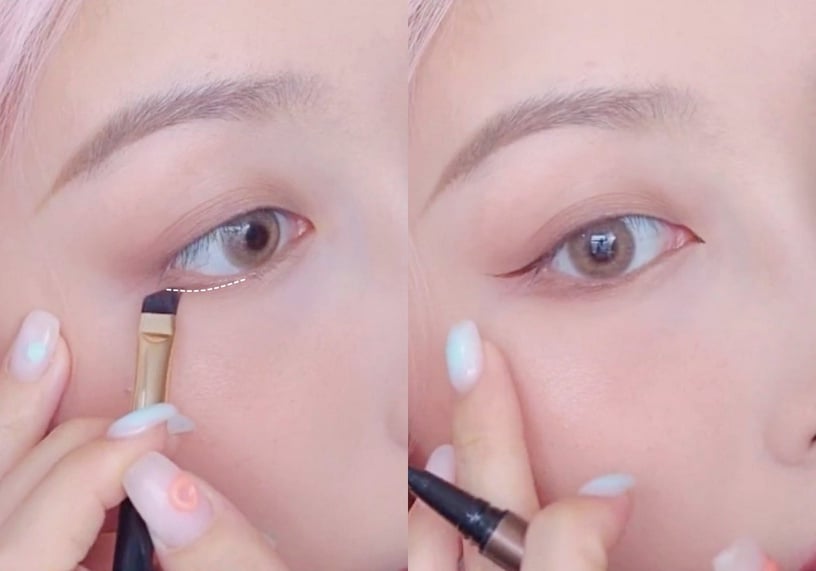 新手必學四邊形眼影、三角形眼影畫法!詳解眼型差異,消腫泡、調整眼型眼影技巧