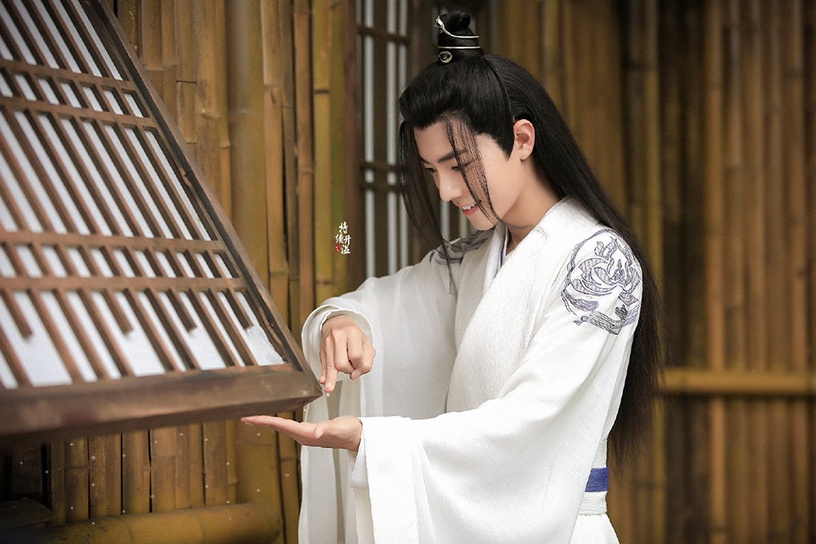 微博票選「陸劇經典古裝造型」TOP 4:肖戰《陳情令》