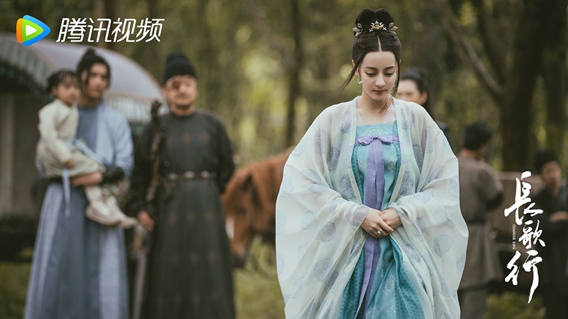 微博票選「陸劇經典古裝造型」TOP 3:迪麗熱巴《長歌行》