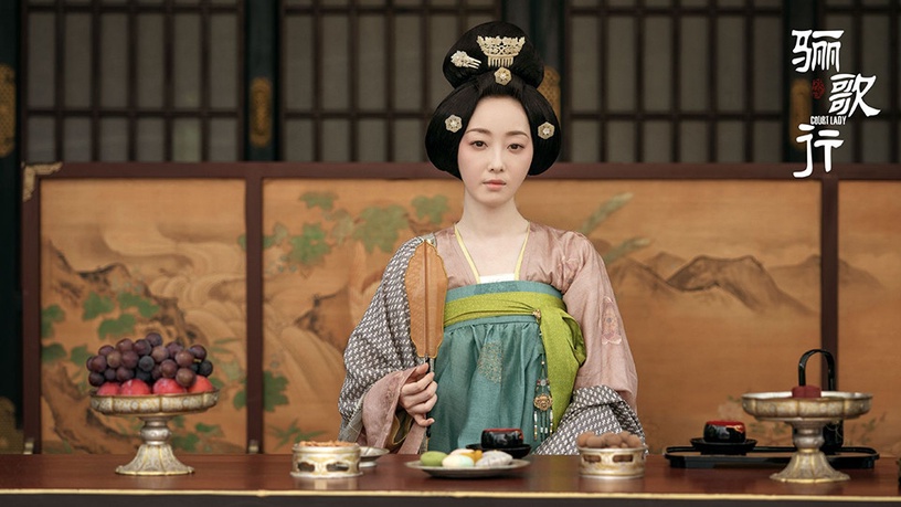 古裝劇《驪歌行》后宮娘娘8:蔣夢婕 飾演 孫靈淑(太子妃)