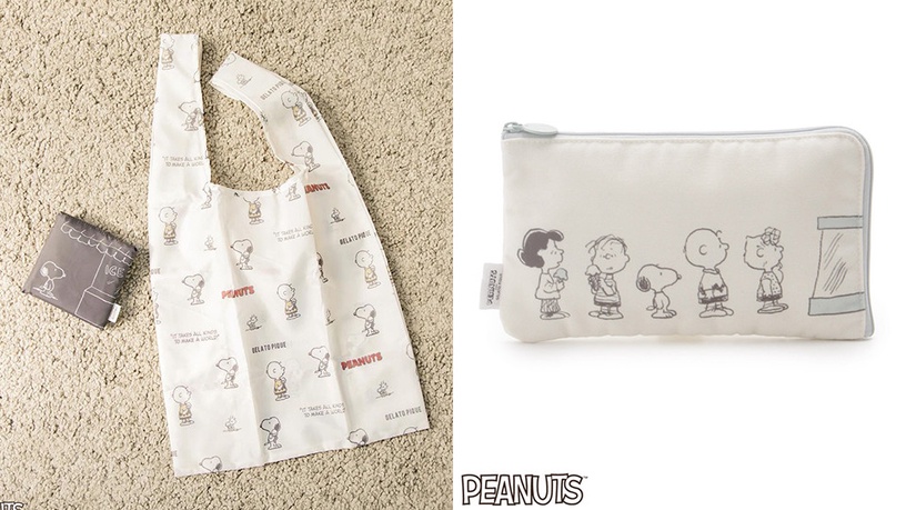 PEANUTS X gelato pique「全白史努比玩偶」NT$1,800