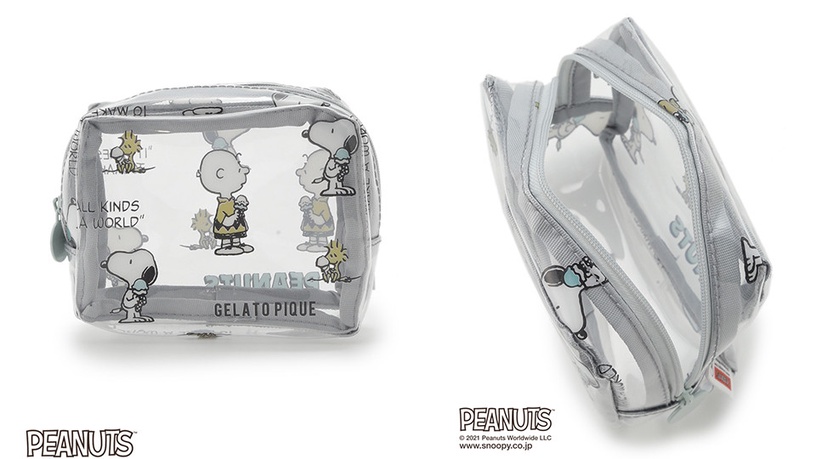PEANUTS X gelato pique「全白史努比玩偶」NT$1,800