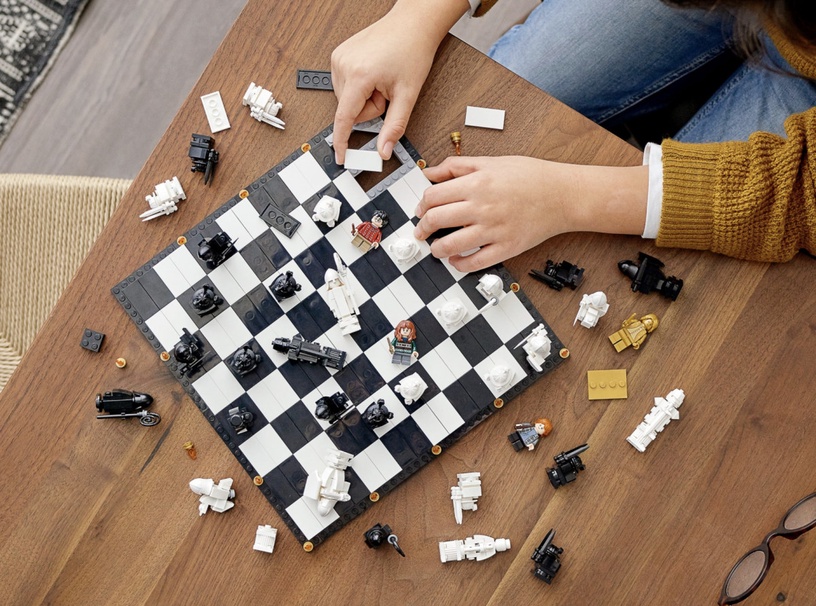 樂高 X《哈利波特》 76392「Hogwarts™ Wizard's Chess」59.99美金(約NT$1,700)