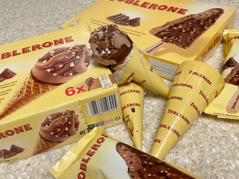 TOBLERONE三角巧克力推甜筒,濃郁巧克力滋味這裡買