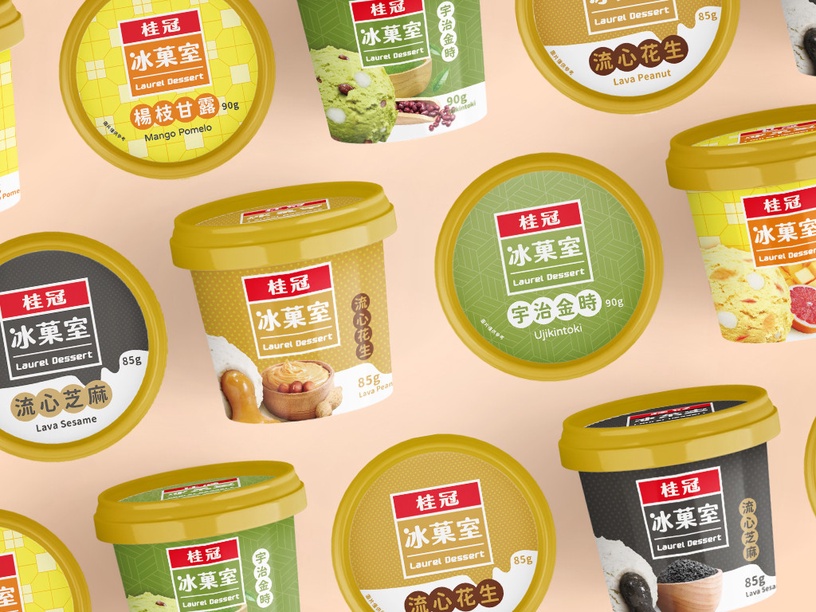 桂冠新品「桂冠冰菓室」登場,花生湯圓、芝麻湯圓通通變冰淇淋!4款口味免費送你吃!