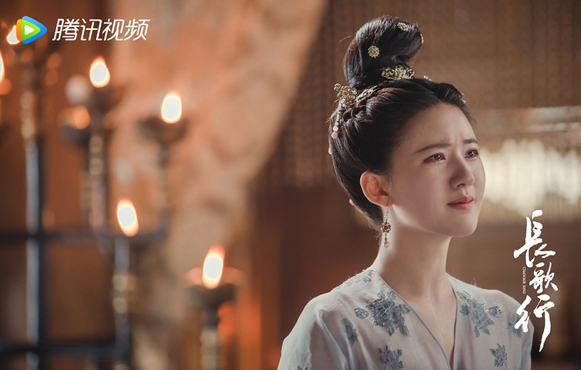 熱播陸劇最受歡迎角色TOP 4:趙露思 飾演《長歌行》李樂嫣