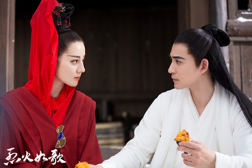迪麗熱巴主演陸劇評分榜TOP 6:《烈火如歌》豆瓣評分5.8