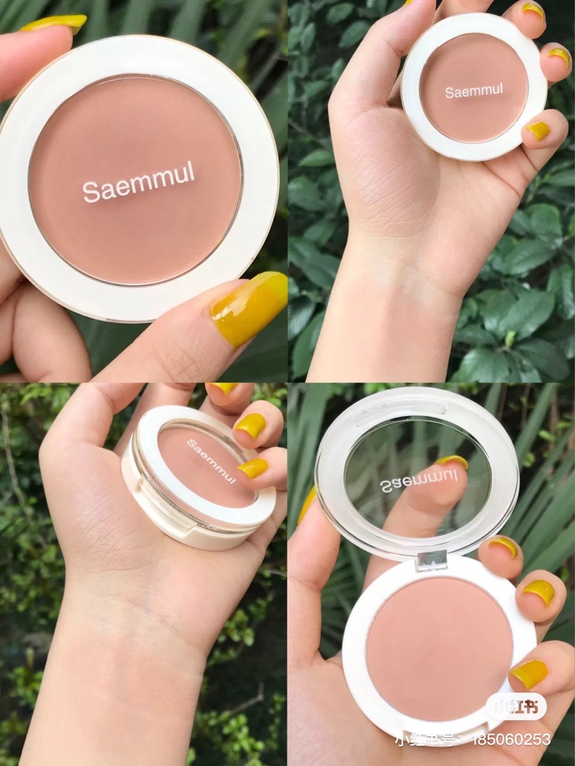 奶茶色系腮紅推薦1:The Saem#BE02,售價約NT.139