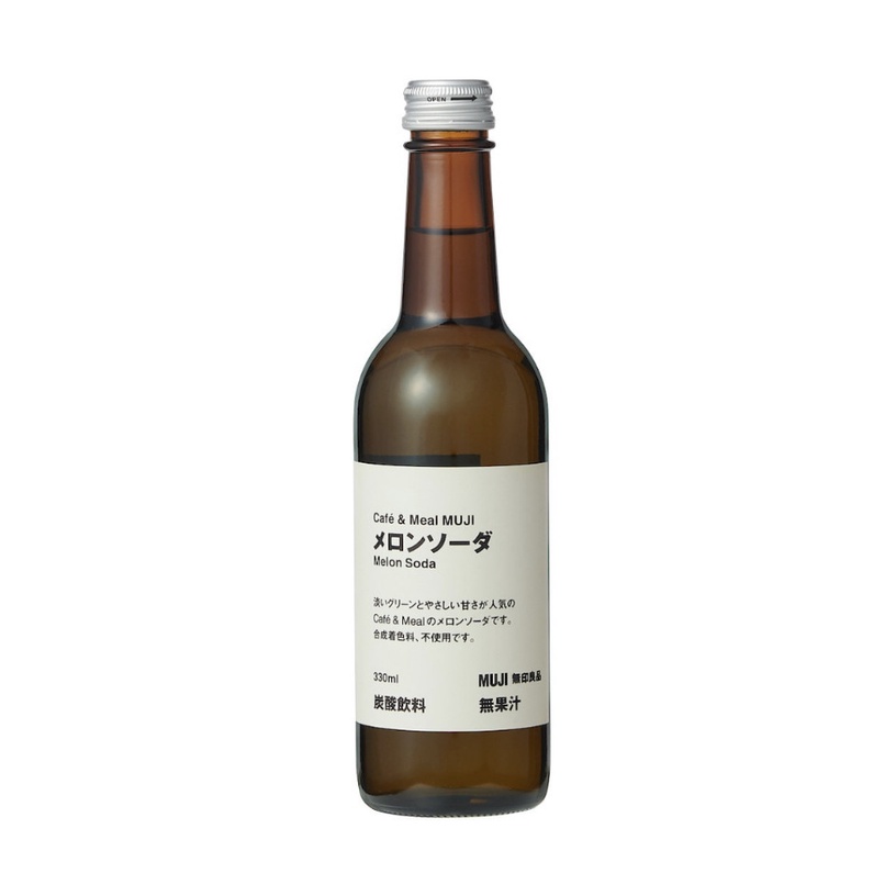 日本無印良品「質感系飲品」盤點!透明蘇打水、哈密瓜汽水超夢幻,還有水藍色日本酒~