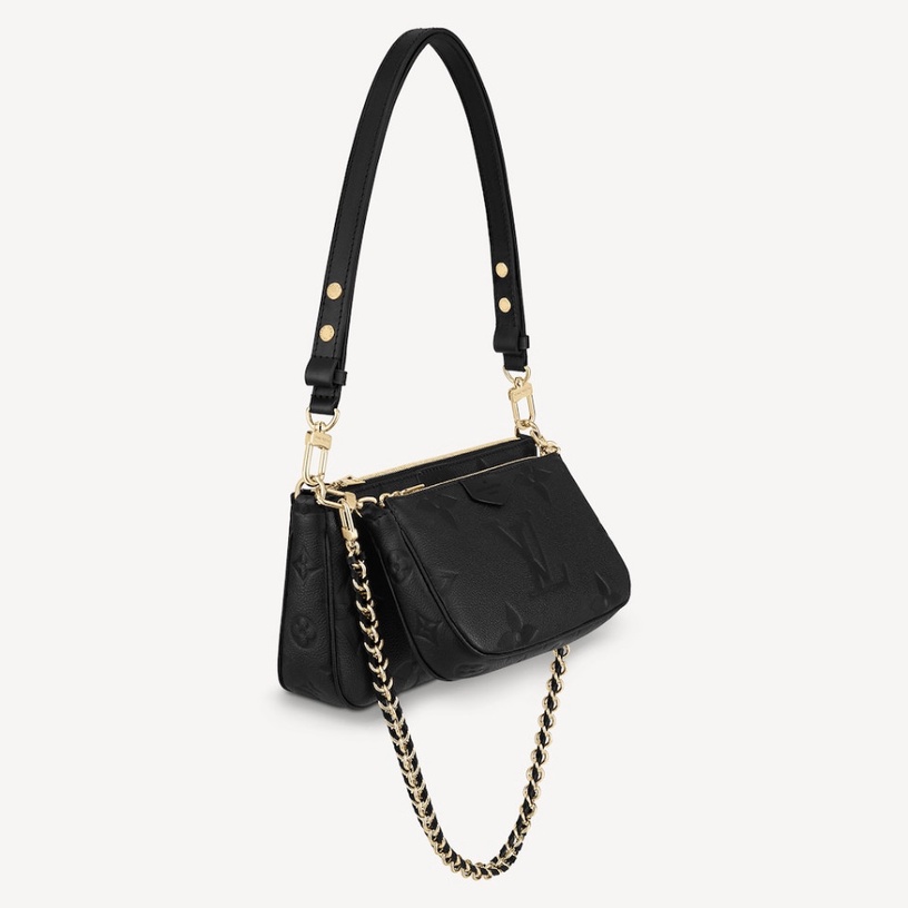 LV Multi Pochette低調it Bag+1!老花壓紋、精緻皮革超吸睛,全新設計默默熱賣中~