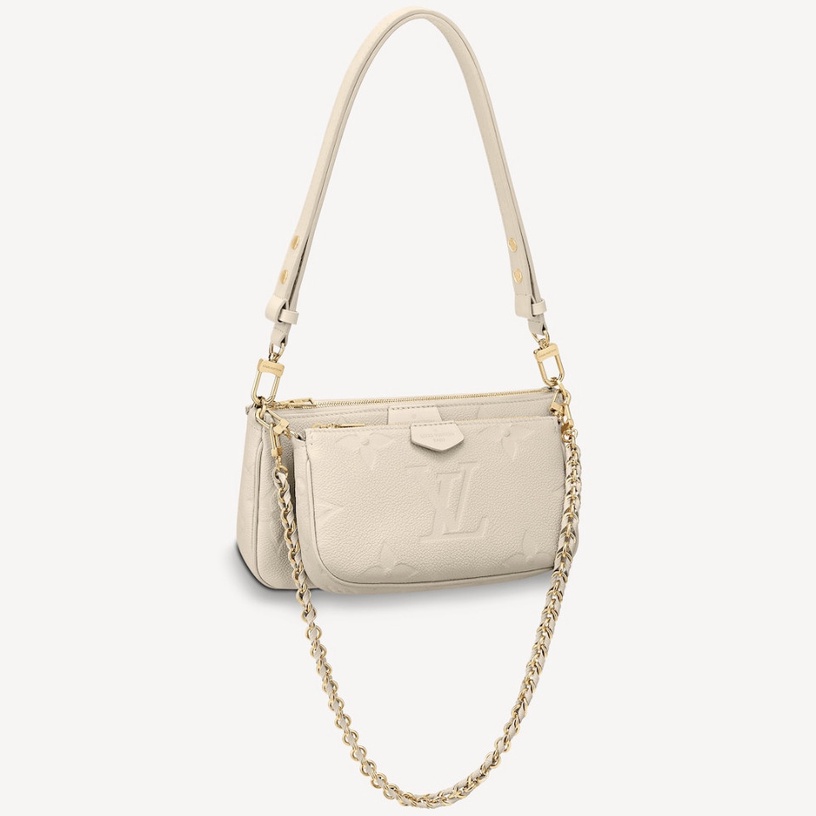 LV Multi Pochette低調it Bag+1!老花壓紋、精緻皮革超吸睛,全新設計默默熱賣中~