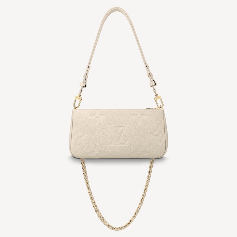 LV Multi Pochette低調it Bag+1!老花壓紋、精緻皮革超吸睛,全新設計默默熱賣中~