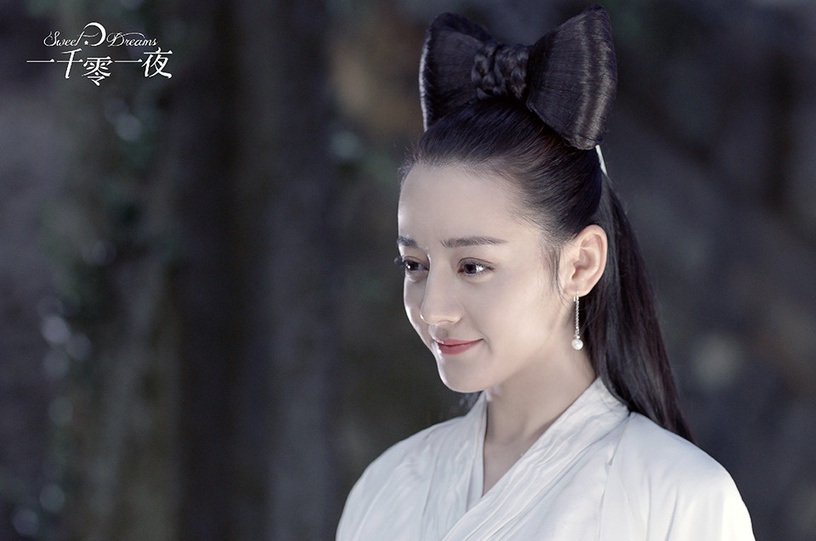 陸劇女星「蝴蝶結髮髻」古裝造型1:迪麗熱巴《一千零一夜》、《長歌行》